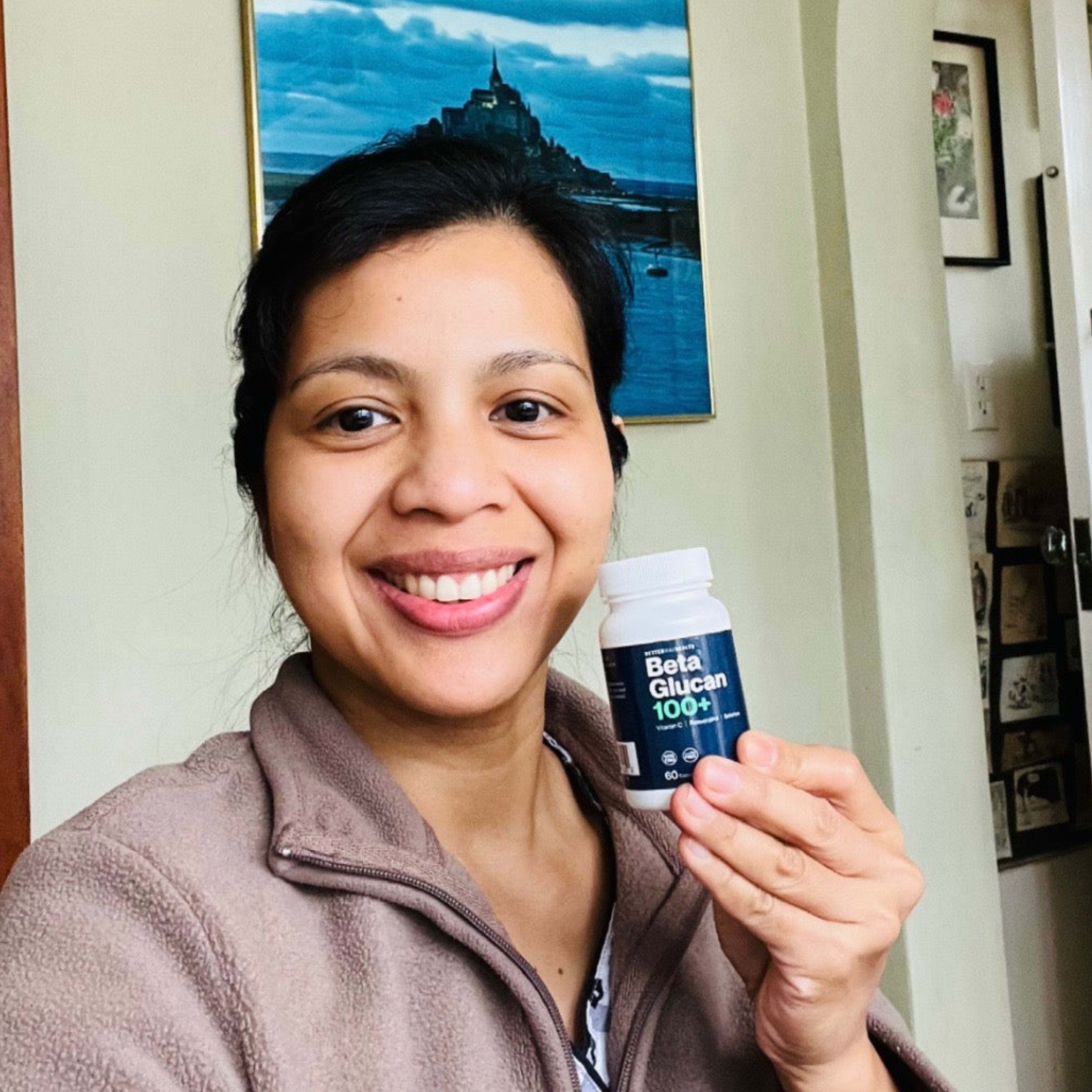 BetterWayHealth Beta Glucan 100 reviews Sarah L.